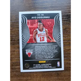Photo of Ayo Dosunmu 2021-2022 Panini Illusions #186 - Rookie - Chicago Bulls -Fresh Pull