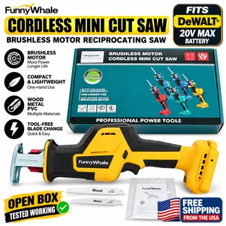 Photo of Cordless Mini Reciprocating Saw fits DeWalt 20V Max Battery