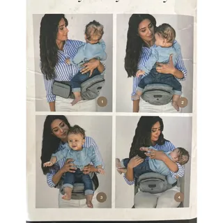 Photo of NIB Tushbaby Hip Carrier Seat Baby Storage Pocket & Locking Buckle Closure