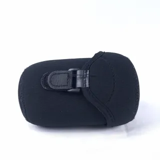Photo of ProMaster Neoprene Lens Pouch Case Carabiner Clip Buckle Black