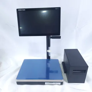 Photo of Mettler Toledo FreshWay Touchscreen Scale Terminal & Thermal Printer POS Bundle