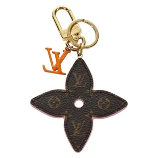 Photo of Louis Vuitton Monogram Vernis Key Holder Bag Charm Pink