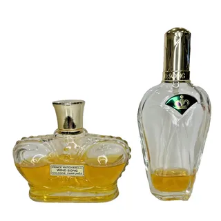 Photo of Vintage Prince Matchabelli Wind Song 4 oz & 2.6 oz Crown Bottle Cologne/Perfume