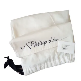 Photo of 3.1 PHILLIP LIM- BLACK RYDER SQUARE TOTE & DUSTBAG