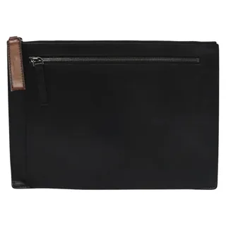 Photo of Berluti Leather Clutch Bag Black