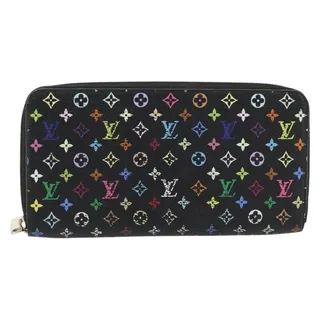 Photo of Louis Vuitton Monogram Multicolor Zippy Wallet Black