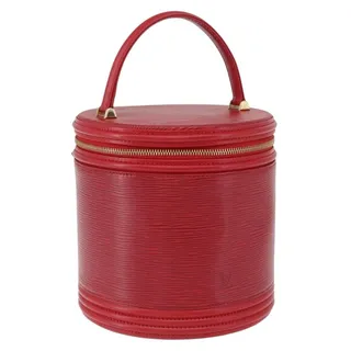 Photo of Louis Vuitton Epi Cannes Handbag Red