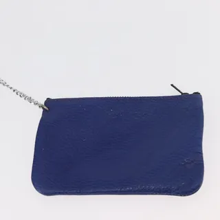 Photo of Celine Leather Shoulder Bag Blue