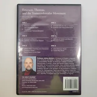 Photo of Emerson, Thoreau, and the Transcendentalist Movement (2006, DVD) Volume 1 (Good)