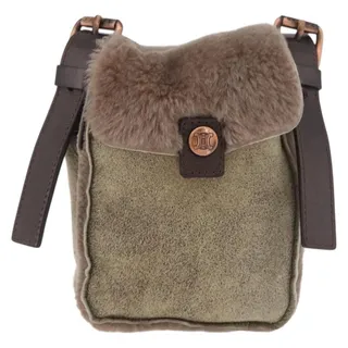 Photo of Celine Shoulder Bag Mouton Brown