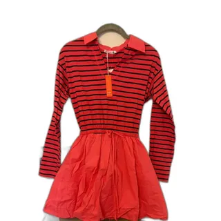 Photo of #004 - Anthropologie - Sundry Twofer Polo Bubble-Hem Mini Dress - NWT - Size XS*