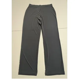 Photo of Susan Graver Essentials Liquid Knit Straight Leg Pants, Gray, Size M