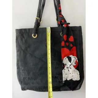 Photo of michael kors w customized w tie sash black red tot