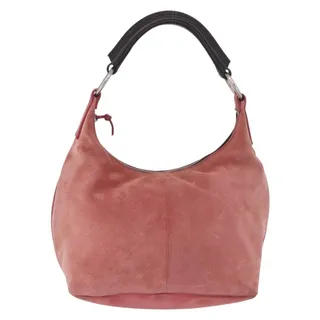 Photo of Miu Miu Suede Shoulder Bag Pink