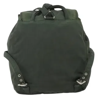 Photo of Prada Nylon Backpack Silver