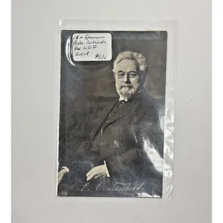 Photo of Vintage German Real Photo Postcard Ernst Eduard Taubert Portrait Pre-WWI