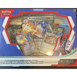 Photo of Pokémon TCG Archaludon Ex Box + 4 Pokémon Card Game Inferno EX XY Mega Charizard