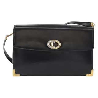 Photo of Dior Leather Shoulder Bag Black