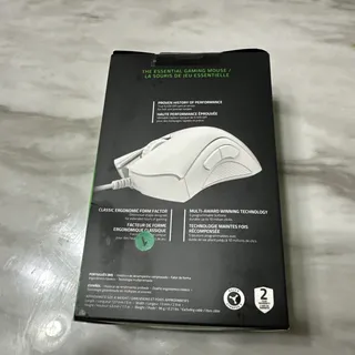 Photo of Razer DeathAdder Essential Wired Optical Gaming Mouse White (RZ01-03850200-R3U1)