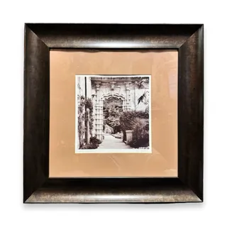 Photo of Allen B Carter Galliera Veneta Padova Italy Signed Framed Photograph 19x19
