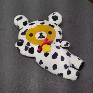 Photo of San-X Rilakkuma Dalmatian Dog Costume Plush Toy Stuffed Animal Kawaii 14"