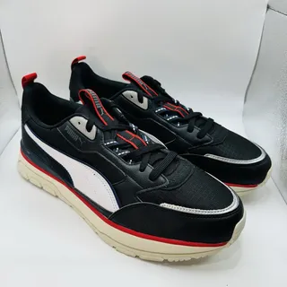 Photo of Puma R78 Trek Sneaker 380728-05 US Men’s Size 11.5 Black Red