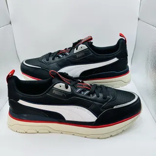 Photo of Puma R78 Trek Sneaker 380728-05 US Men’s Size 11.5 Black Red