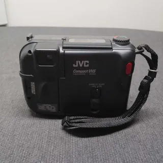 Photo of Vintage JVC GR-EZ1 Compact VHS Camcorder VHS-C Cassette Adapter Bundle Untested