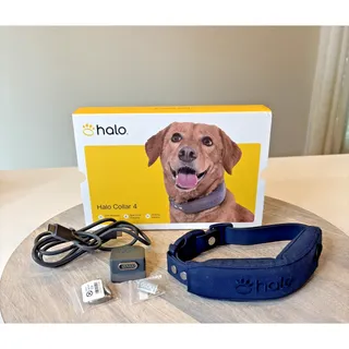 Photo of Halo Collar 4 GPS Wireless Dog Fence & Training Collar Midnight Blue