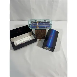 Photo of VTG Sensa Zephyr Pen Grip slightly sticky. Boxes And Manuel New. RARE Color!