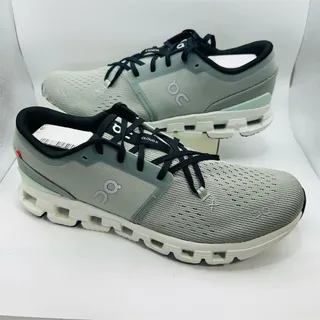 Photo of On Running Cloud X 4 Men's Running Training Shoes ‘Tin Iceberg’ Gray | Size 11