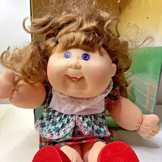 Photo of Vintage Cabbage Patch Kids Happy Sounds Kid Talking Doll w/ Box