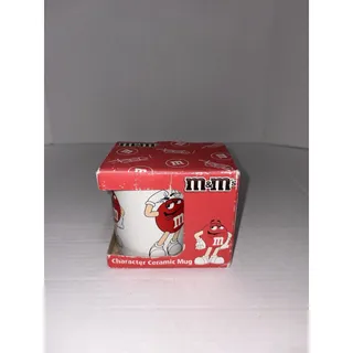 Photo of 2012 M&M's Character Ceramic Mug Cup Red & White