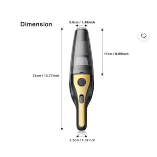 Photo of Car Vac Vacuum Cleaner Portable Strong Suction NEW in Box Blue
