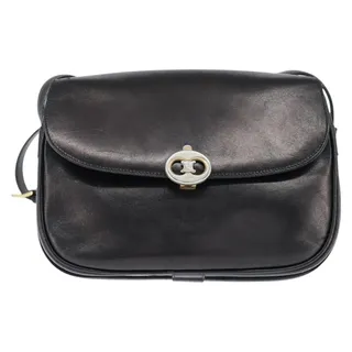 Photo of Celine Leather Shoulder Bag Black