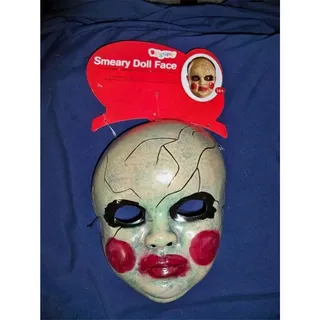 Photo of DOLL SCARY CREEPY PURGE HALLOWEEN FACE MASK DG23927