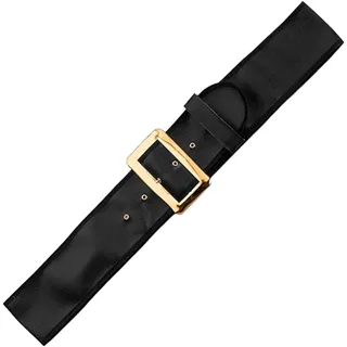 Photo of HALCO SANTA CLAUS PIRATE BLACK VINYL DELUXE BELT CHRISTMAS COSTUME XL E9589