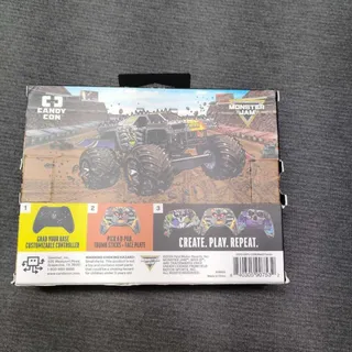 Photo of Candy Con Monster Jam Max-D Combo Pack Controller Faceplate Thumbsticks