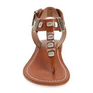 Photo of New Anthropologie by Jeffrey Campbell Leif Thong Sandals $115 SIZE 8/39 Brown