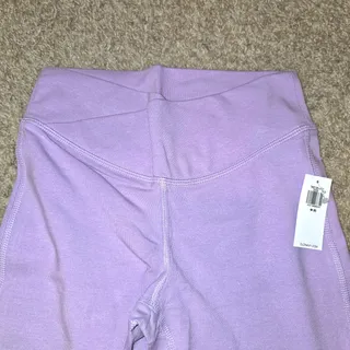 Photo of NWT Old Navy High-Waisted PowerChill Crossover Flared Leggings for Girls sz M(8)