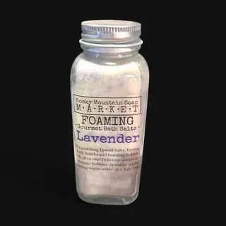 Photo of Lavender bath salts and mixed