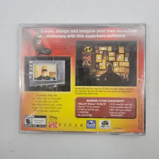 Photo of The Incredibles PC-CD ROM Print Studio Disney Pixar (Win 98/Me/XP) (New)