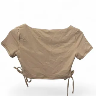 Photo of 🚨FULL SEND | NELK BOYS Fitness Squared Tie Side Top NUDE Workout Shirt-SM-FS023   
