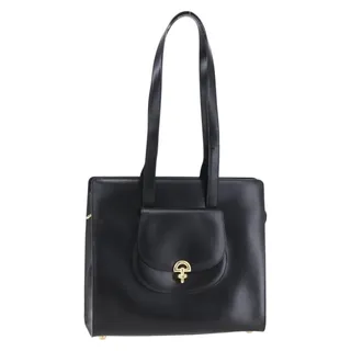 Photo of Celine Leather Tote Bag Black