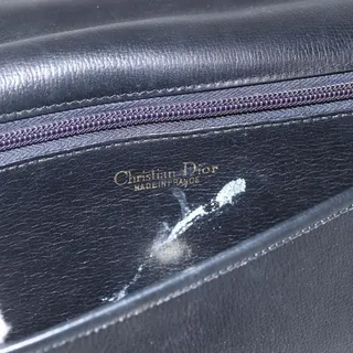 Photo of Dior Leather Shoulder Bag Black