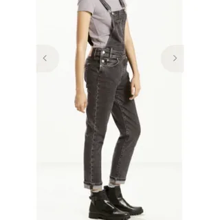 Photo of LEVI'S Denim Overalls - Marquee Moon (Washed Black) - Size Medium
