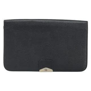 Photo of Dior Leather Chain Shoulder Bag Black
