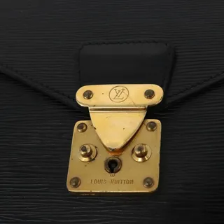 Photo of Louis Vuitton Epi Porte Documents senatur Briefcase Black