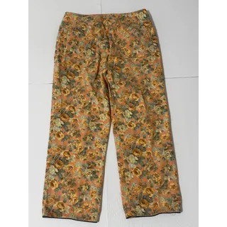 Photo of Saks Fifth Ave Real Clothes Vintage Floral Pants, Size 8