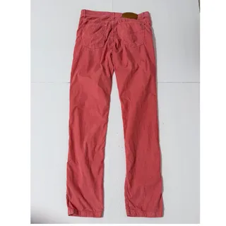 Photo of Marco Pescarolo Nerano M18 Corduroy Pants, Salmon Pink, Size IT48 